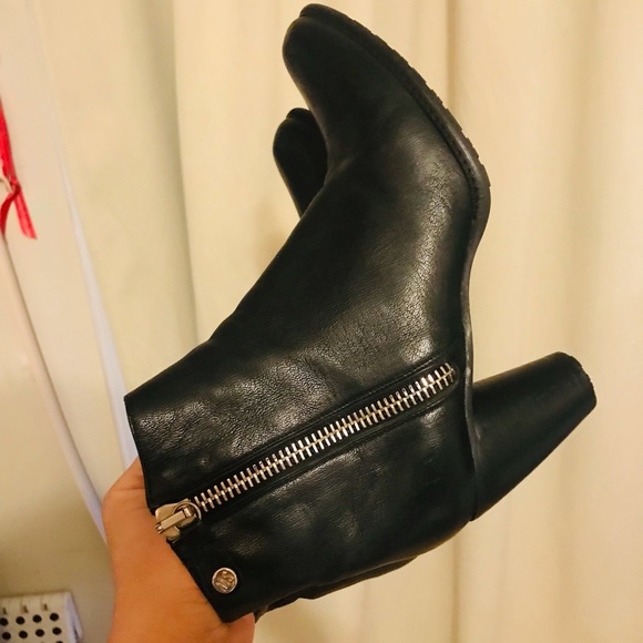 Stuart Weitzman black leather boots - Picture 13 of 14